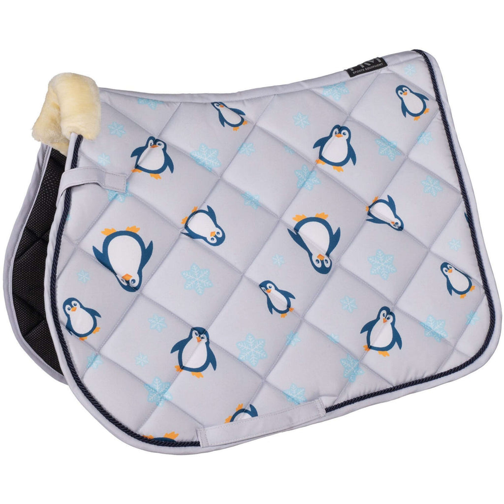 HKM Zadeldekje Pinguïn Veelzijdigheid Grijs/Blauw