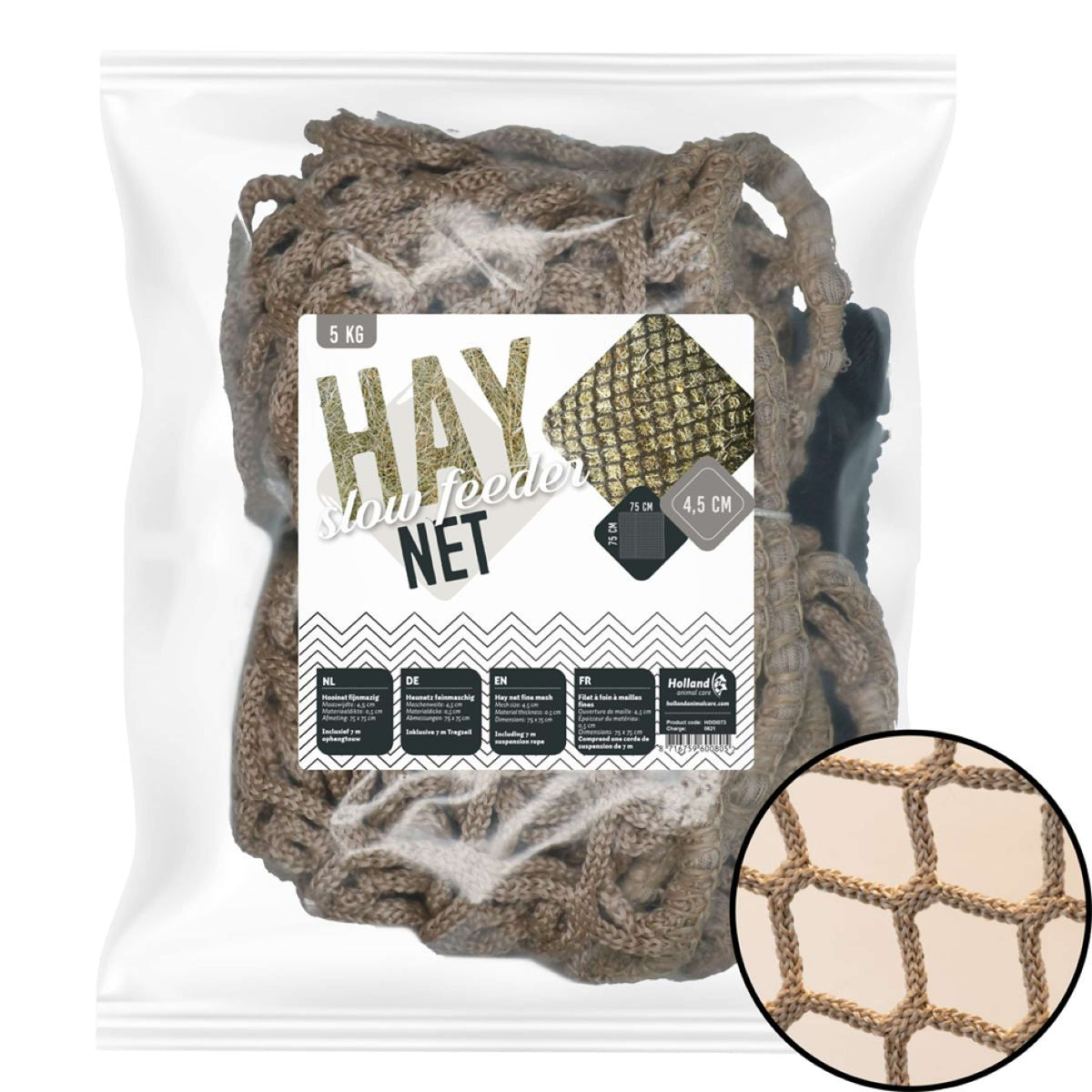 Excellent Hay Slowfeeder Net (Maaswijdte 45mm)