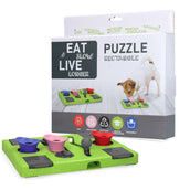 Eat Slow Live Longer Puzzle Rectangle