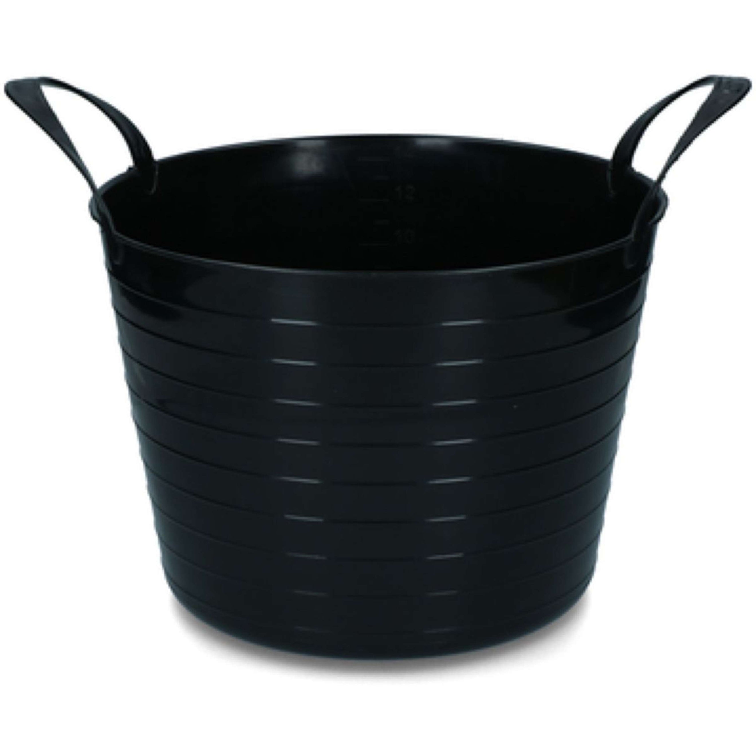 Agradi Emmer V-Trug Flexi Zwart Agradi Emmer V-Trug Flexi Zwart