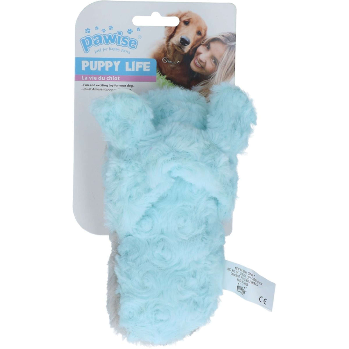 Pawise Puppy Knuffel My Slipper Assorti