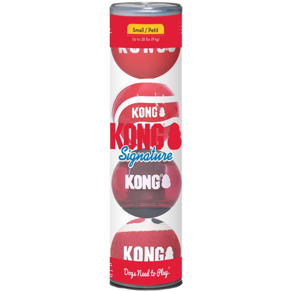 KONG Speelballen Signature 3-pack