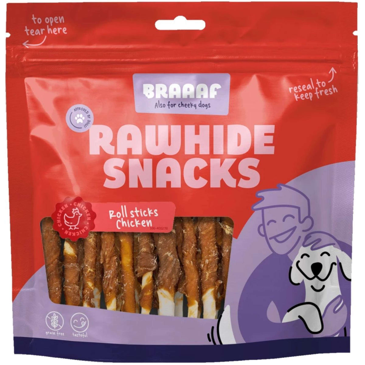 Braaaf Roll Sticks Kip