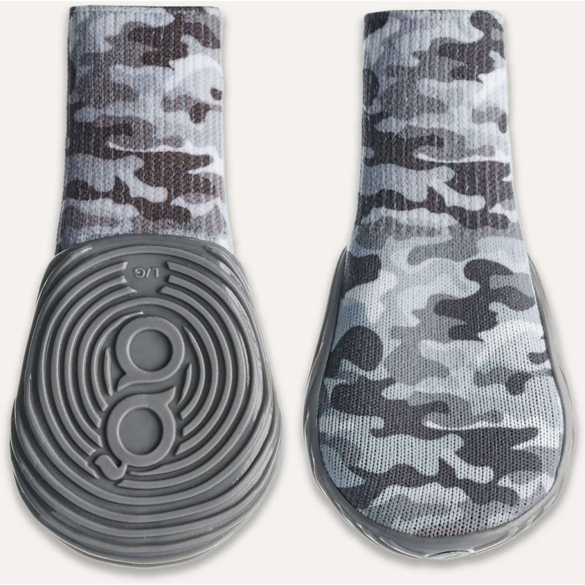 Goo-eez Regular Printed Dog Boots 2-pack Camo/Grijs