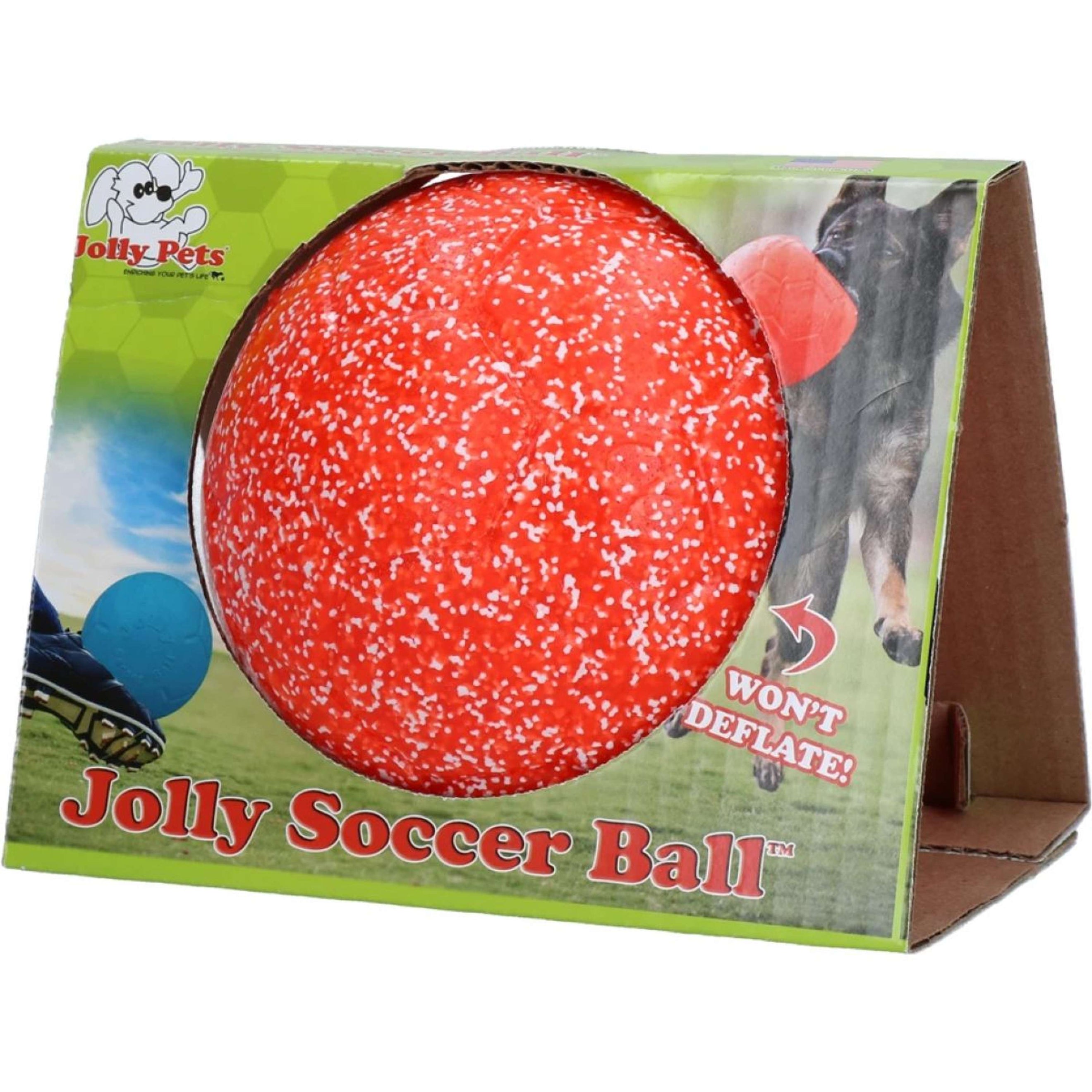 Jolly Pets Soccer Ball Oranje/Wit