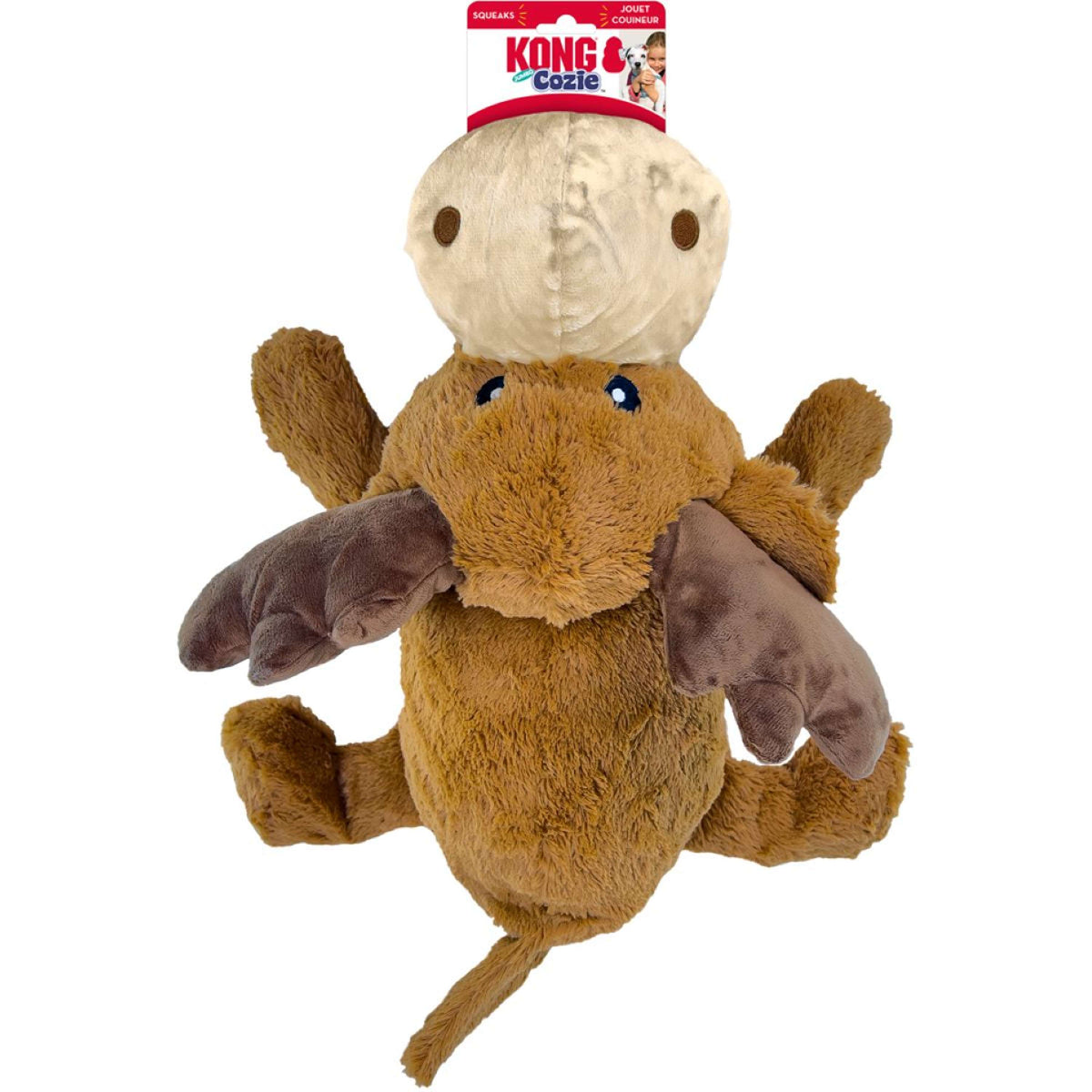 KONG Hondenknuffel Cozie Jumbo Marvin Bruin