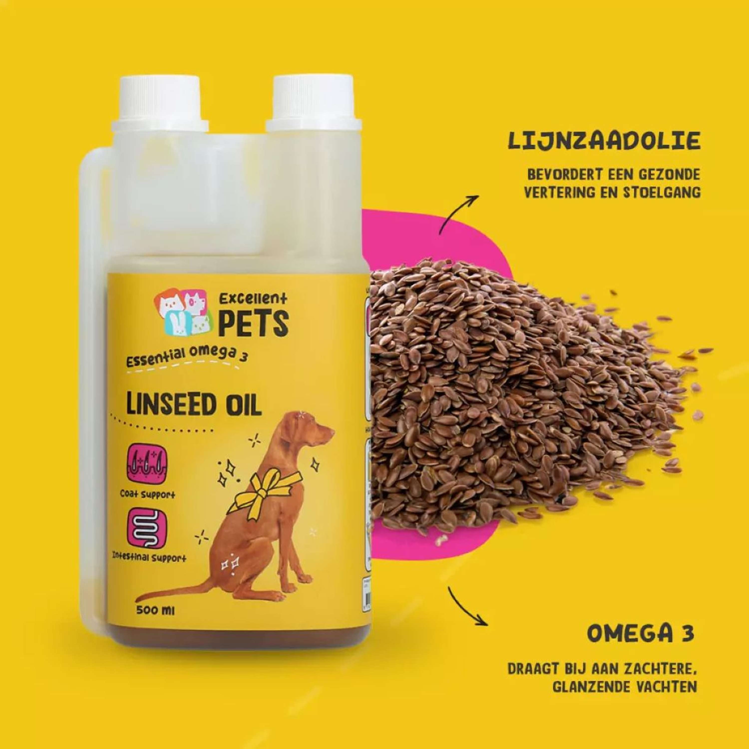 Agradi Lijnzaadolie Voor Honden