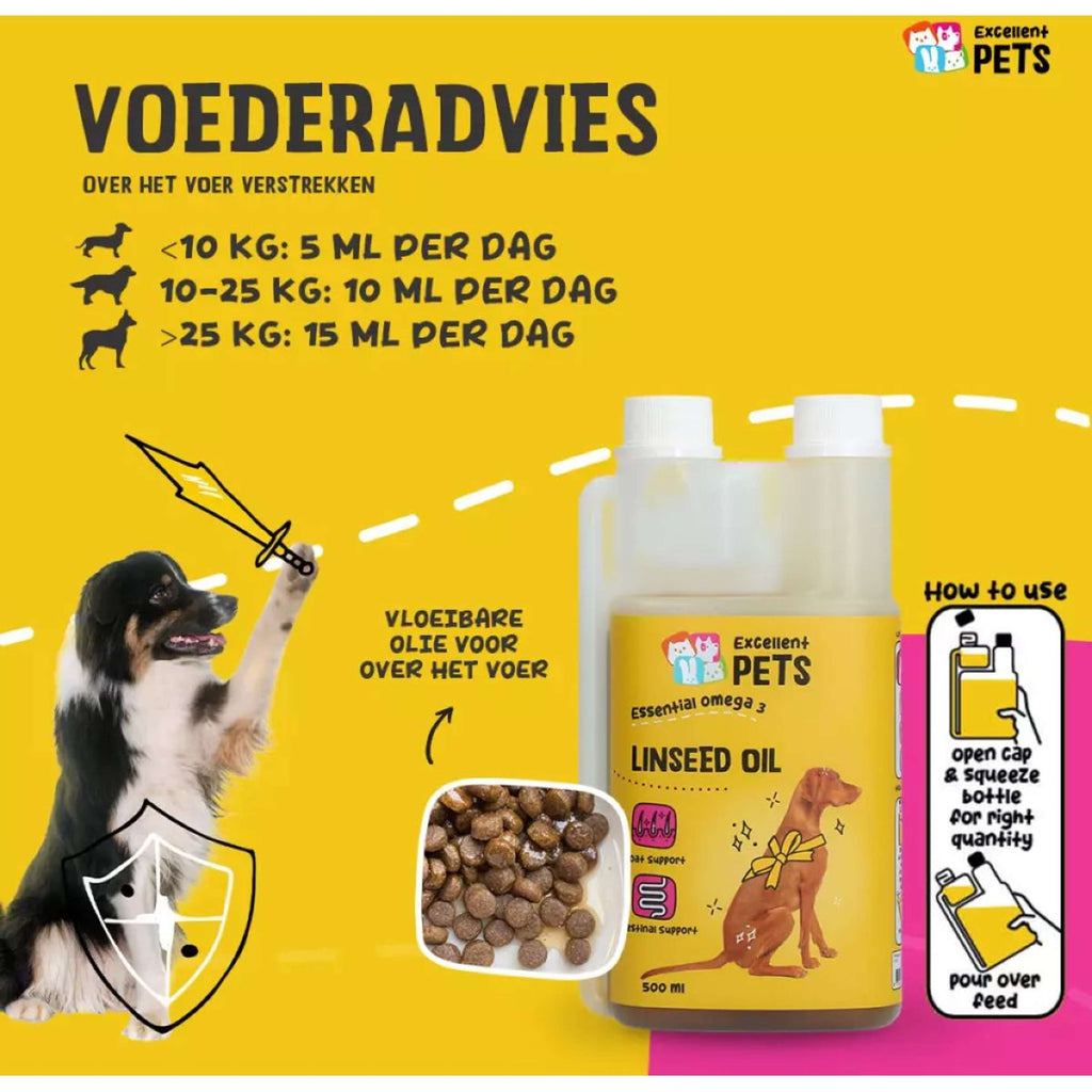 Agradi Lijnzaadolie Voor Honden