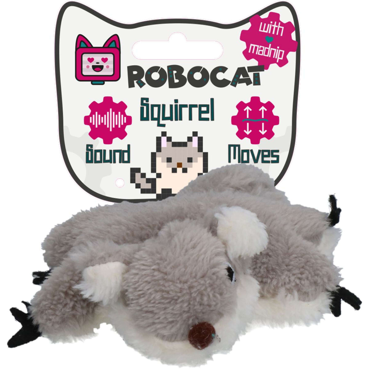 Robocat Kattenspeeltje Eekhoorn