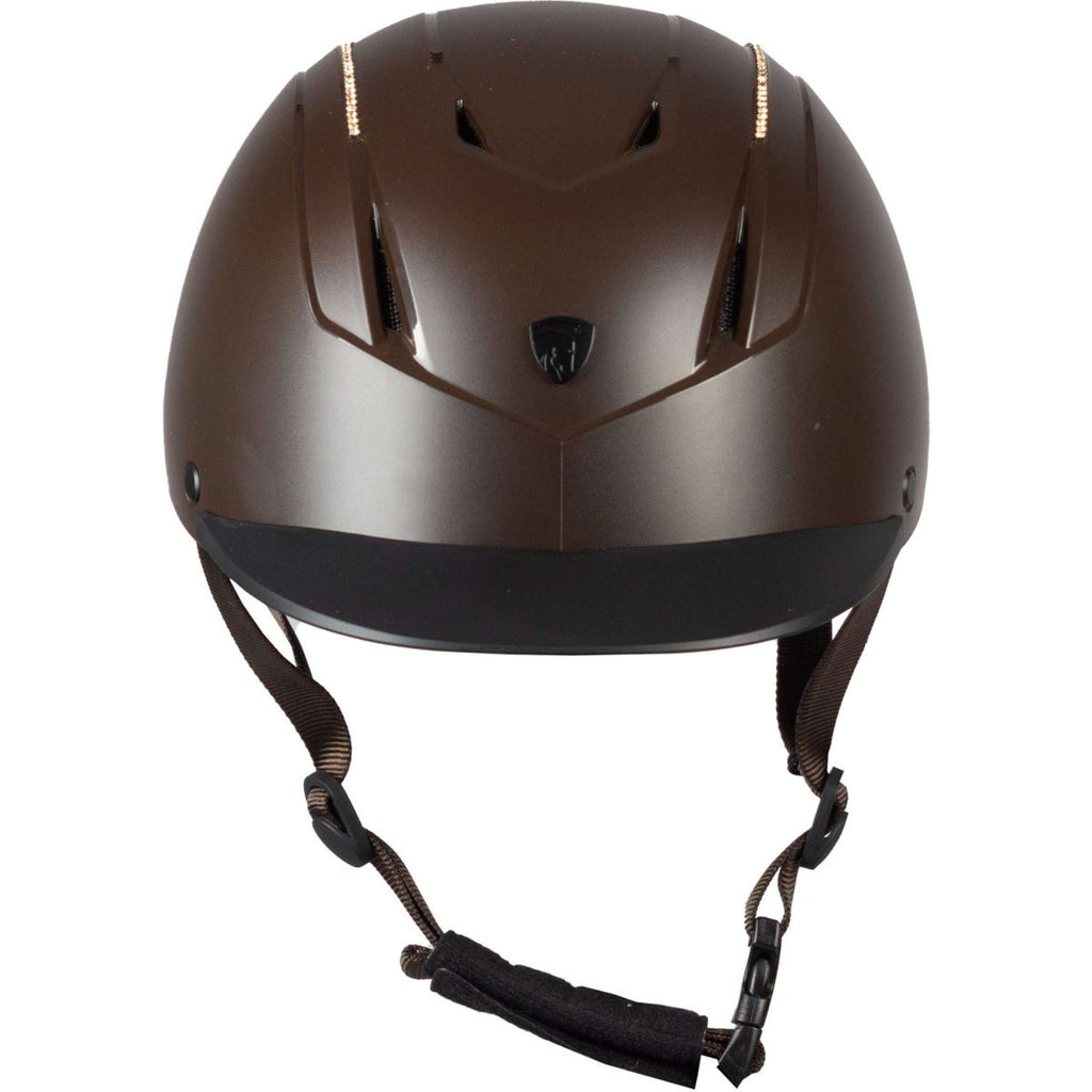 HORKA Cap Dali Strass Bruin/Rosegoud