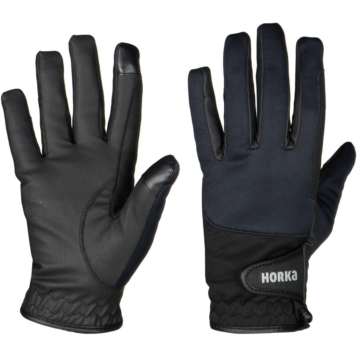 HORKA Rijhandschoenen Outdoor Blauw/Zwart