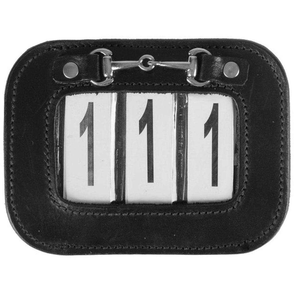 HORKA Wedstrijdnummers Leather Zwart/Zilver
