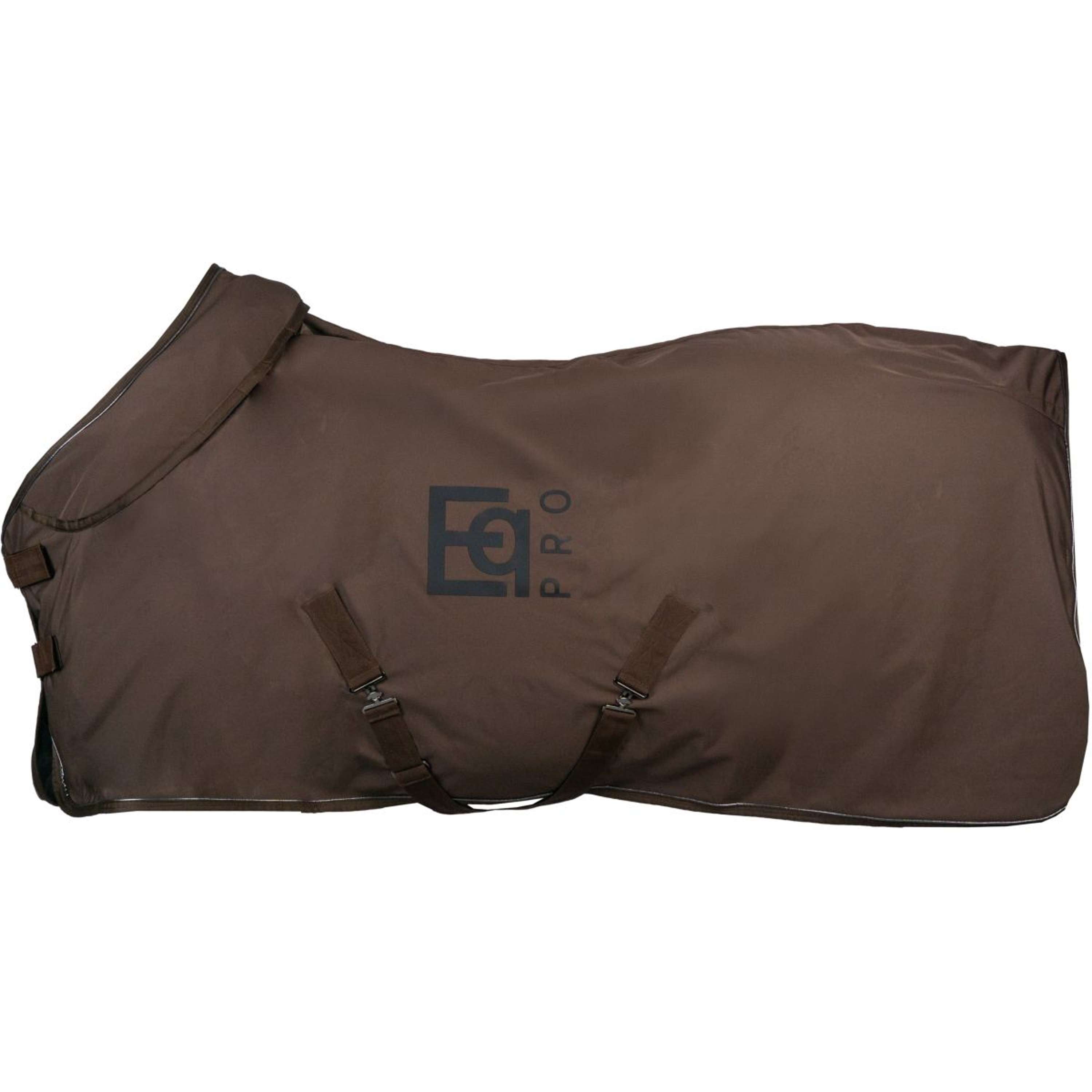 EQPRO Softshell Deken met Oprolbare Hals Chocolade