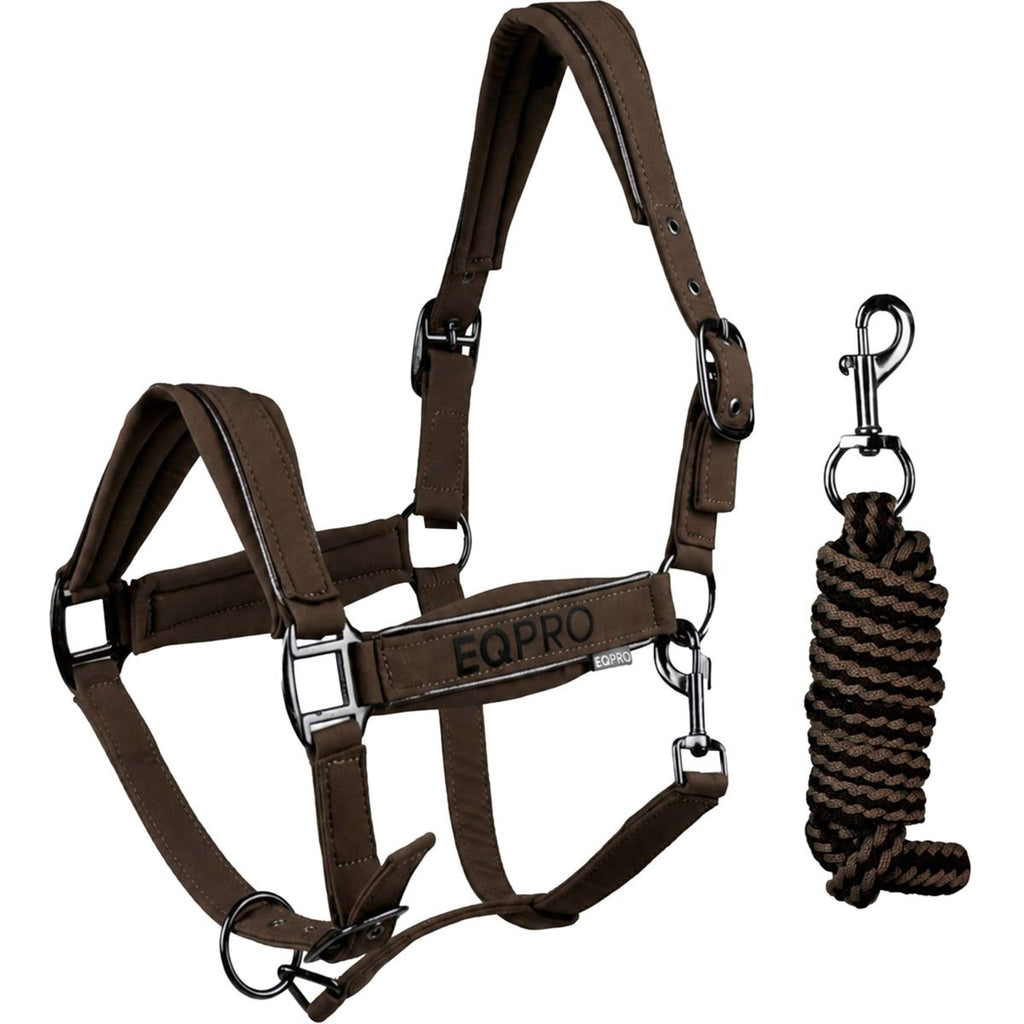 EQPRO Halsterset Softshell Chocolade