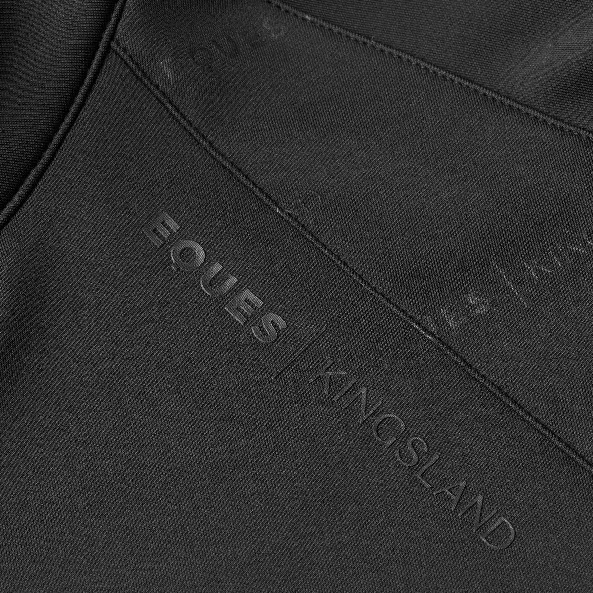 Kingsland X Eques Fleecevest Magnus Zwart