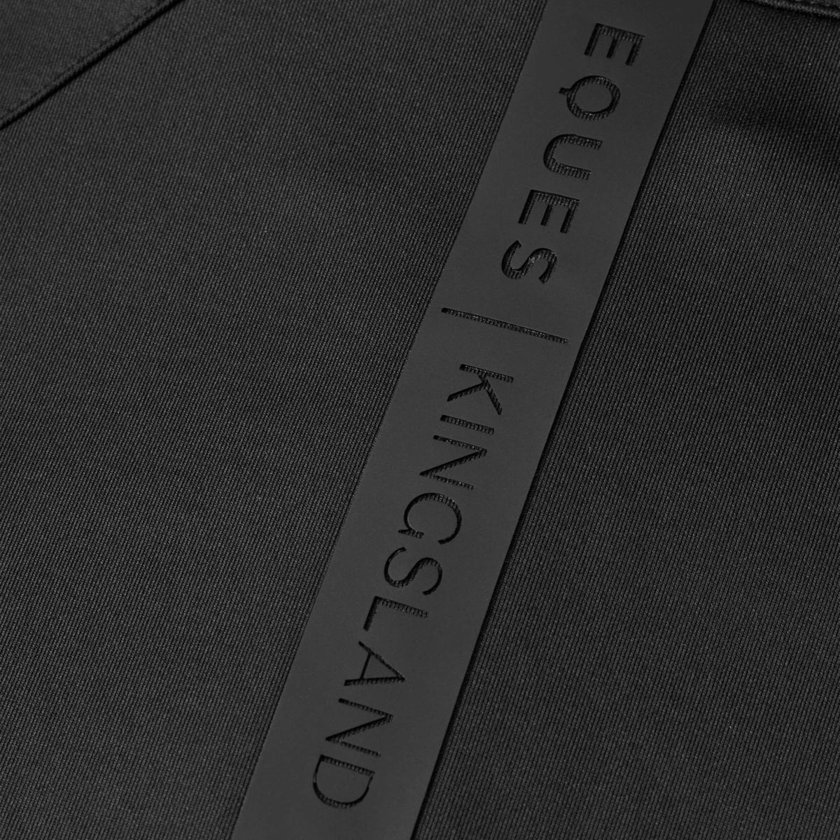 Kingsland X Eques Fleecevest Magnus Zwart