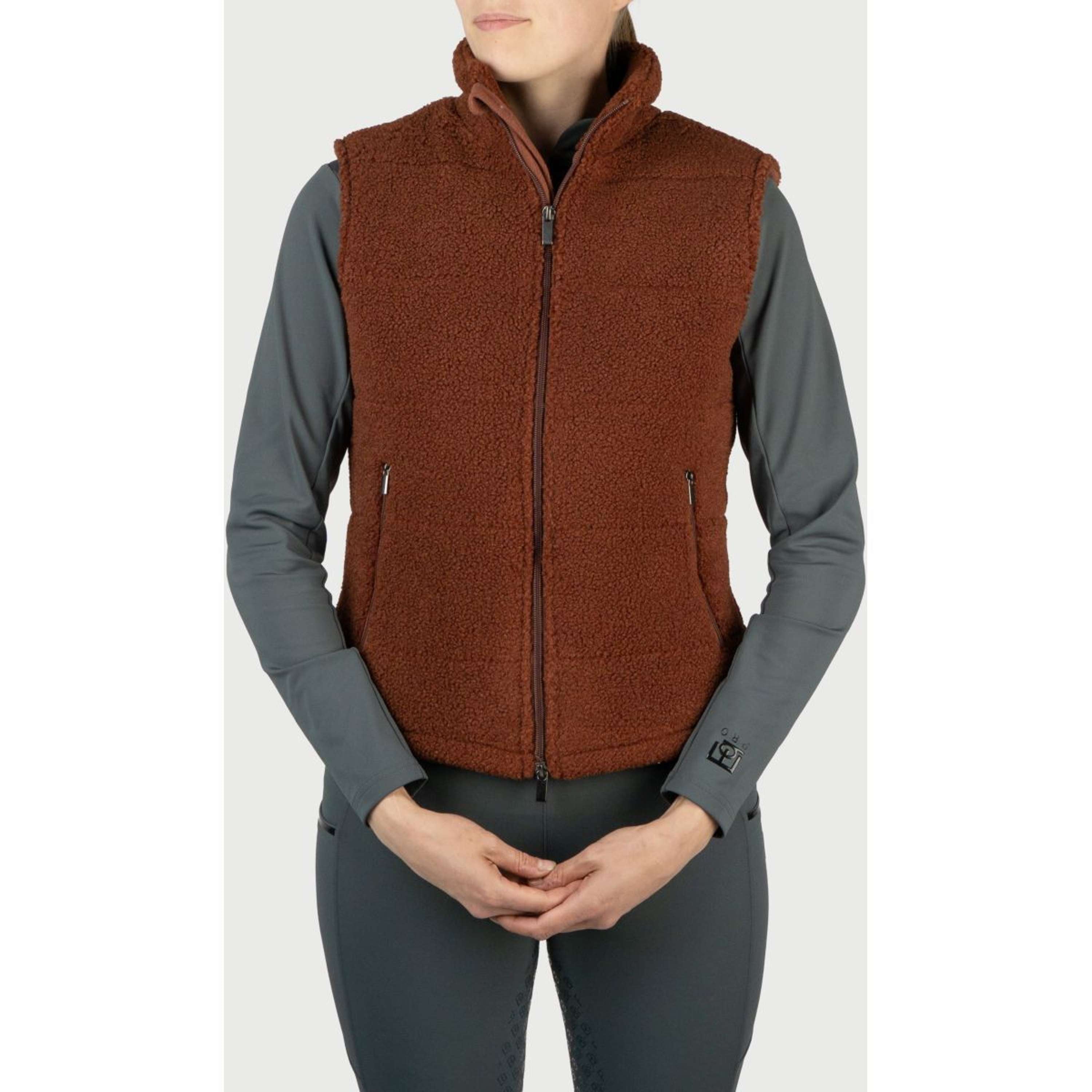 EQPRO Bodywarmer Charlotte Burnt Umber