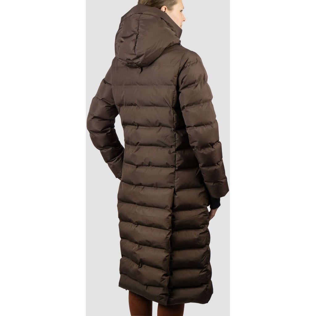 EQPRO Lange Pufferjas Eloise Chocolade