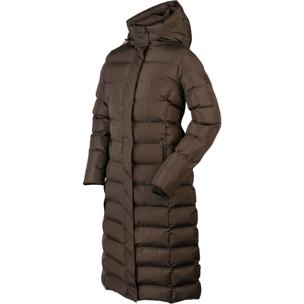 EQPRO Lange Pufferjas Eloise Chocolade