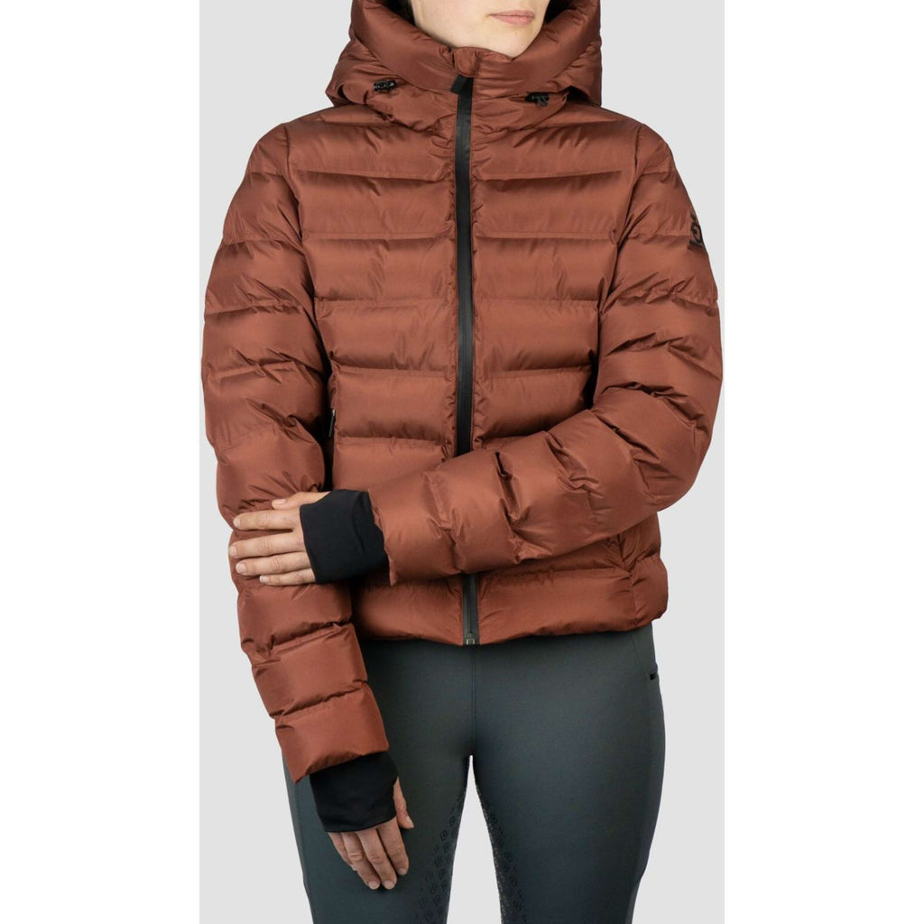 EQPRO Pufferjas Penelope Burnt Umber