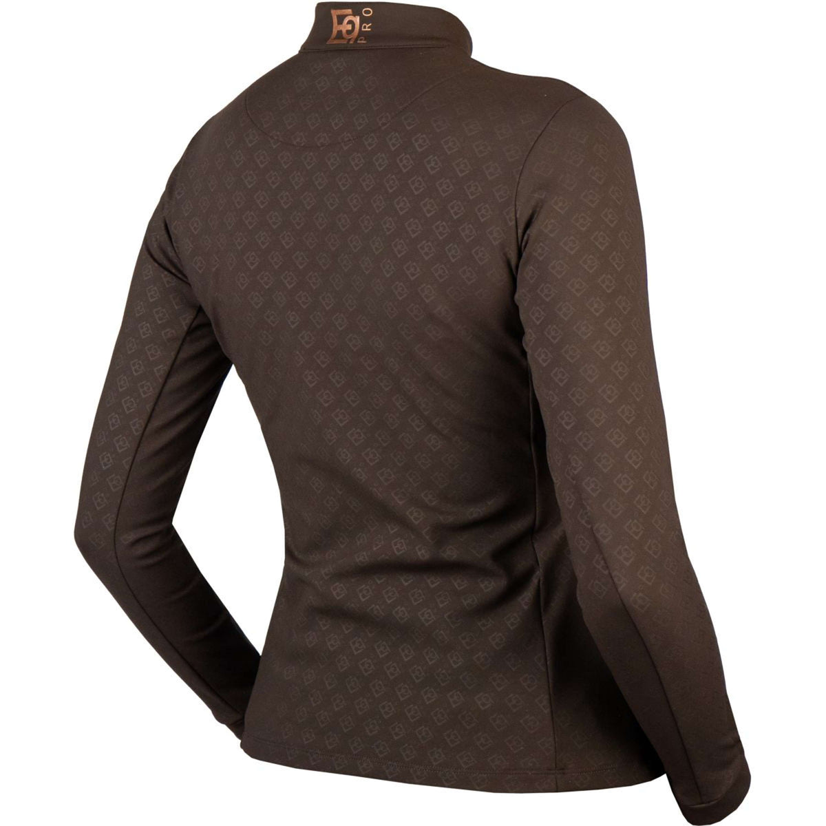 HORKA Shirt Emily Lange Mouwen Dark Chocolate
