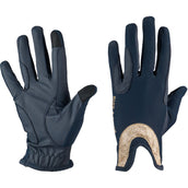 Red Horse Rijhandschoenen Glamour Gloves Blauw/Rose