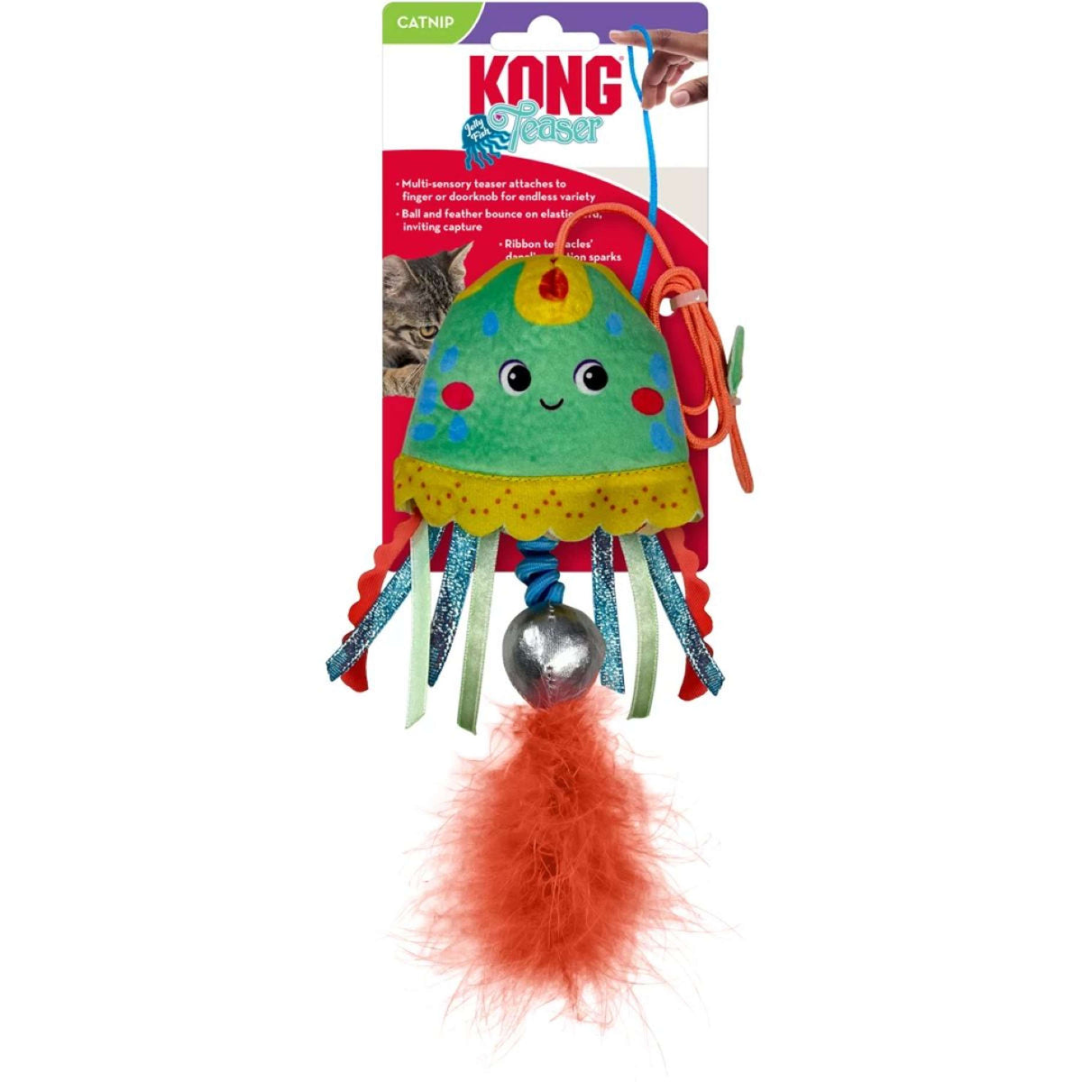 KONG kattenspeelgoed Jellyfish-