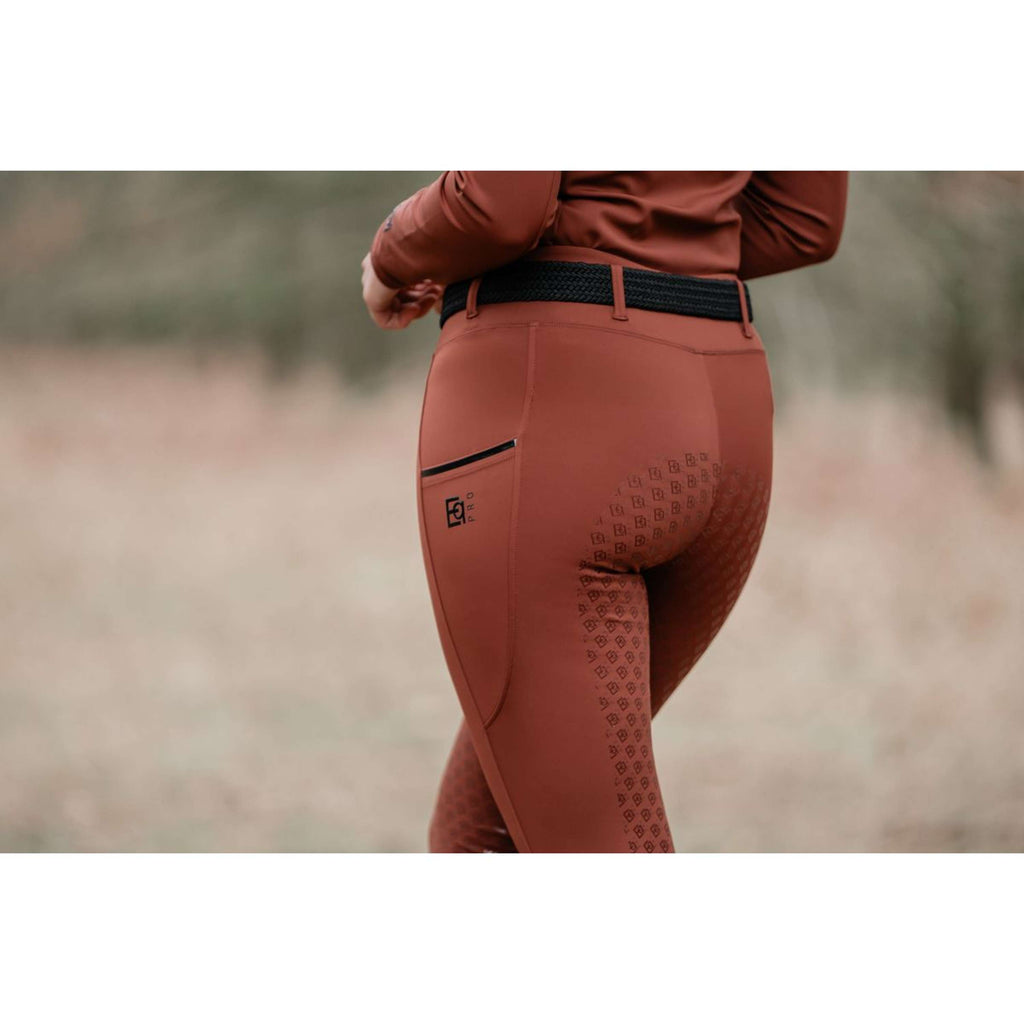 EQPRO Rijlegging Mindy Full Grip Burnt Umber