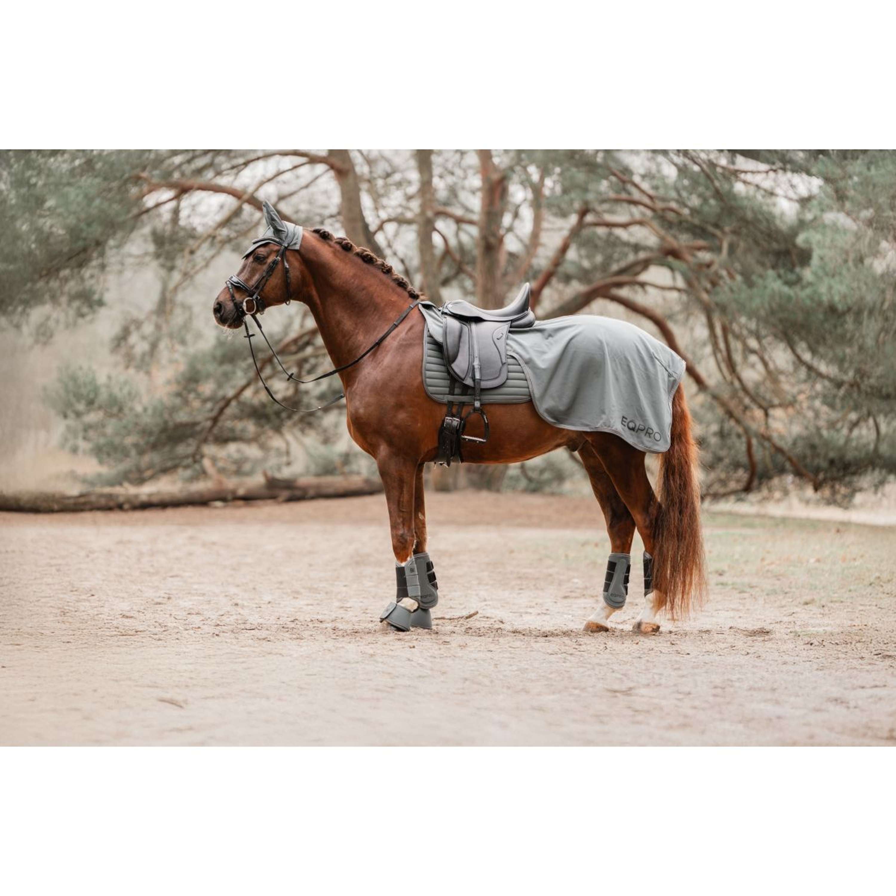 EQPRO Uitrijdeken Softshell Shadow Steel