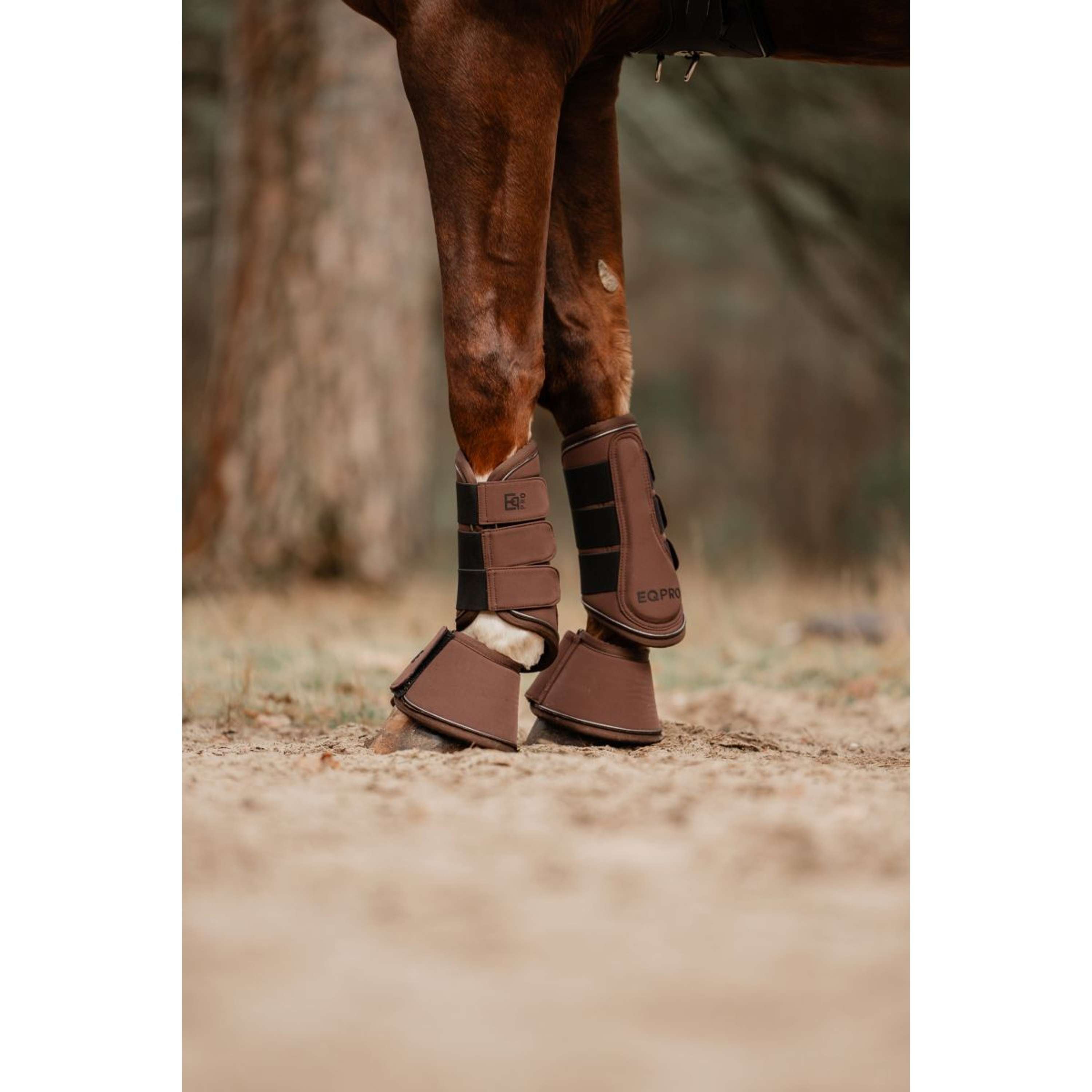 EQPRO Springschoenen Softshell Chocolade