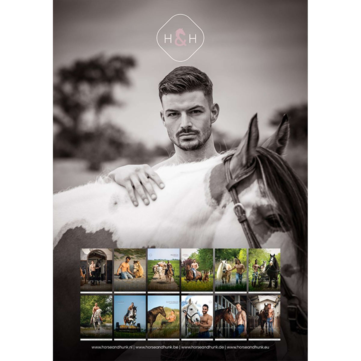 Horse and Hunk kalender 2025