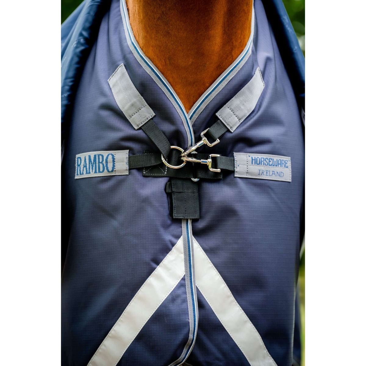 Rambo Turnout Duo Ripstop Plus Bundle 100g + 100g + 200g Navy/Thunderstorm Grey/Silver