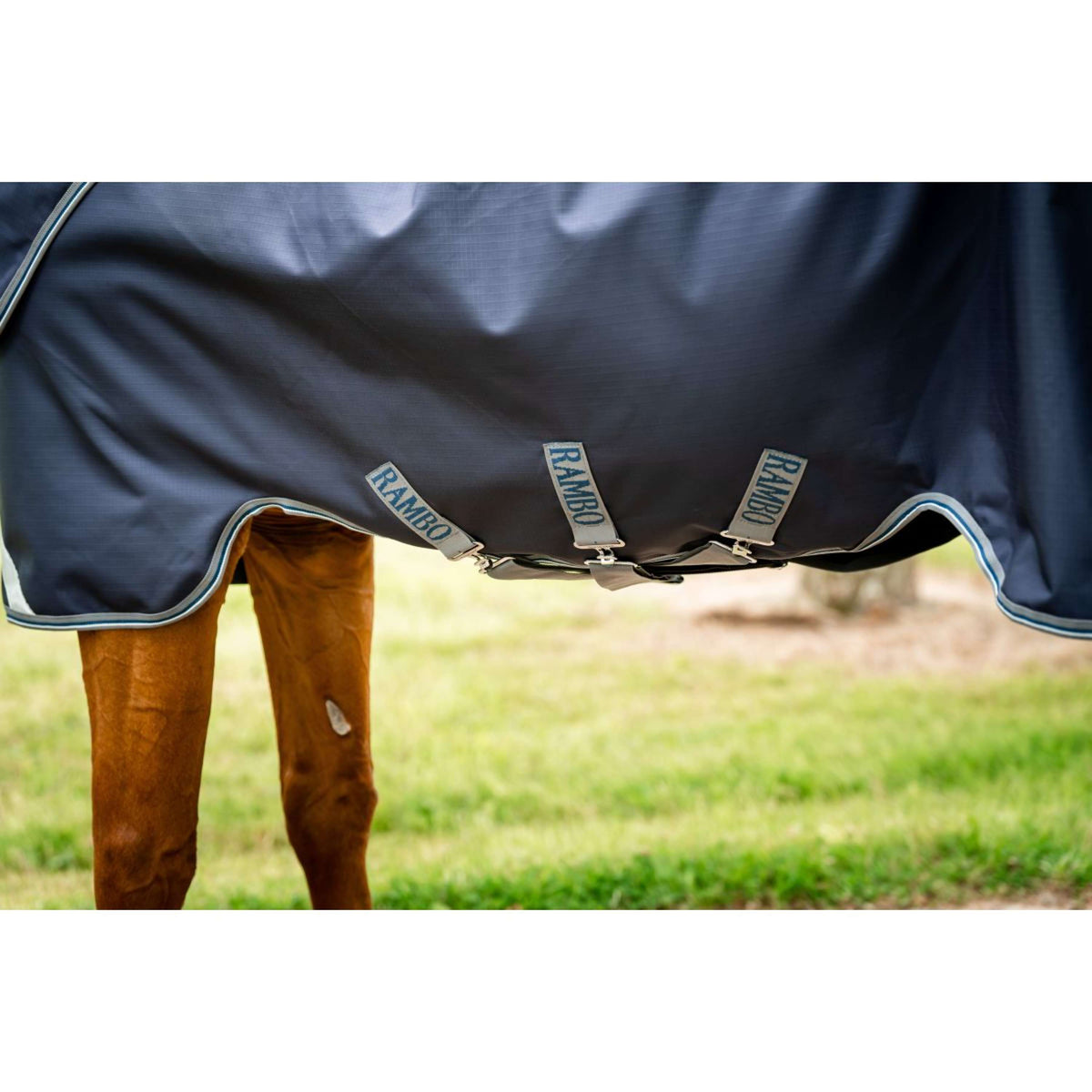 Rambo Turnout Duo Ripstop Plus Bundle 100g + 100g + 200g Navy/Thunderstorm Grey/Silver