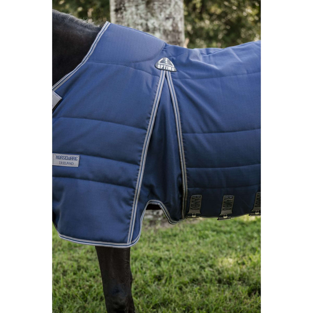 Rambo Optimo Staldeken 400g Navy/Thunderstorm Grey/Silver