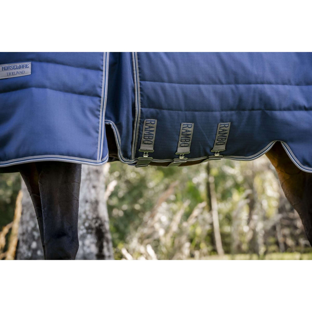 Rambo Optimo Staldeken 400g Navy/Thunderstorm Grey/Silver