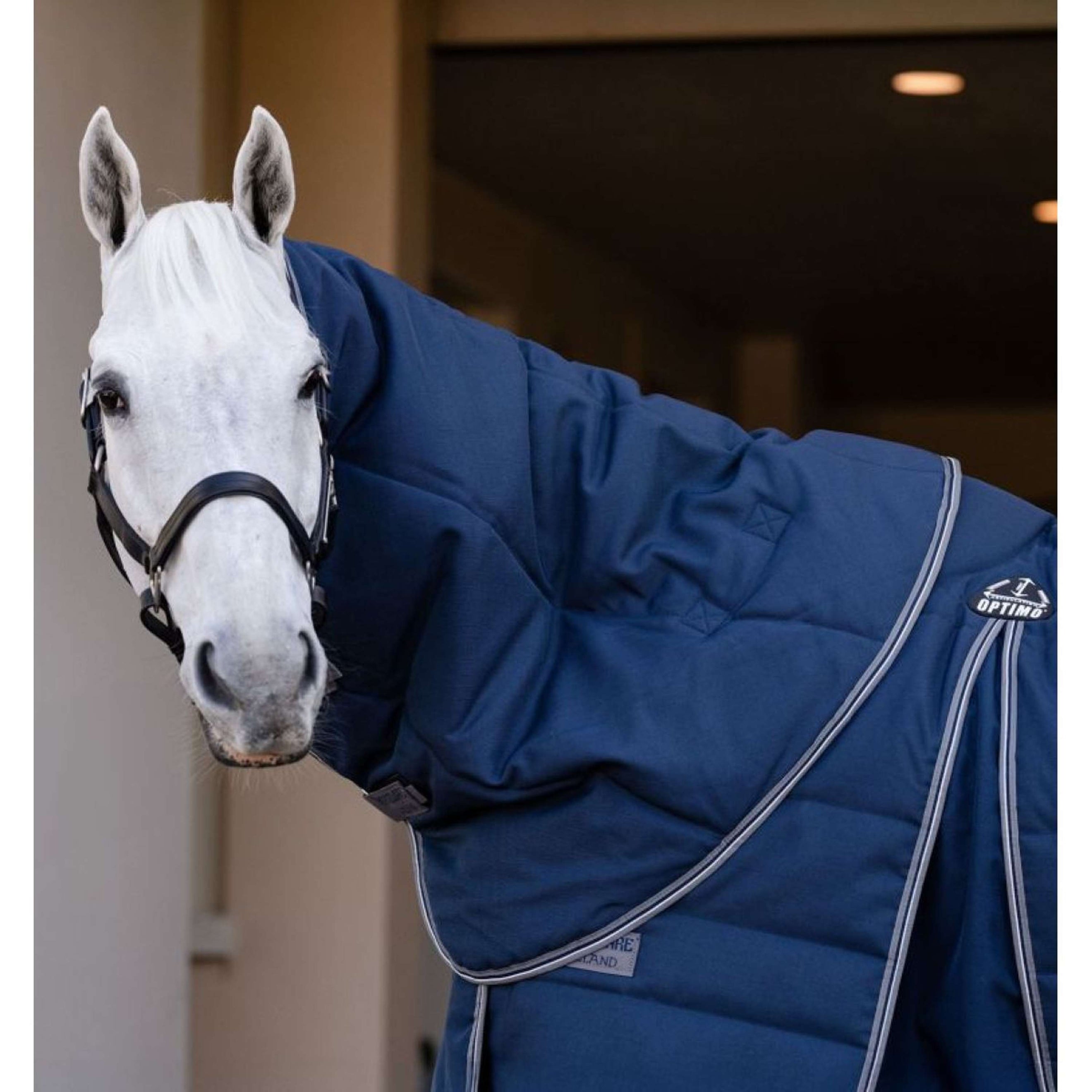 Rambo Optimo Halsstuk 200g Navy/Thunderstorm Grey/Silver Rambo Optimo Halsstuk 200g Navy/Thunderstorm Grey/Silver