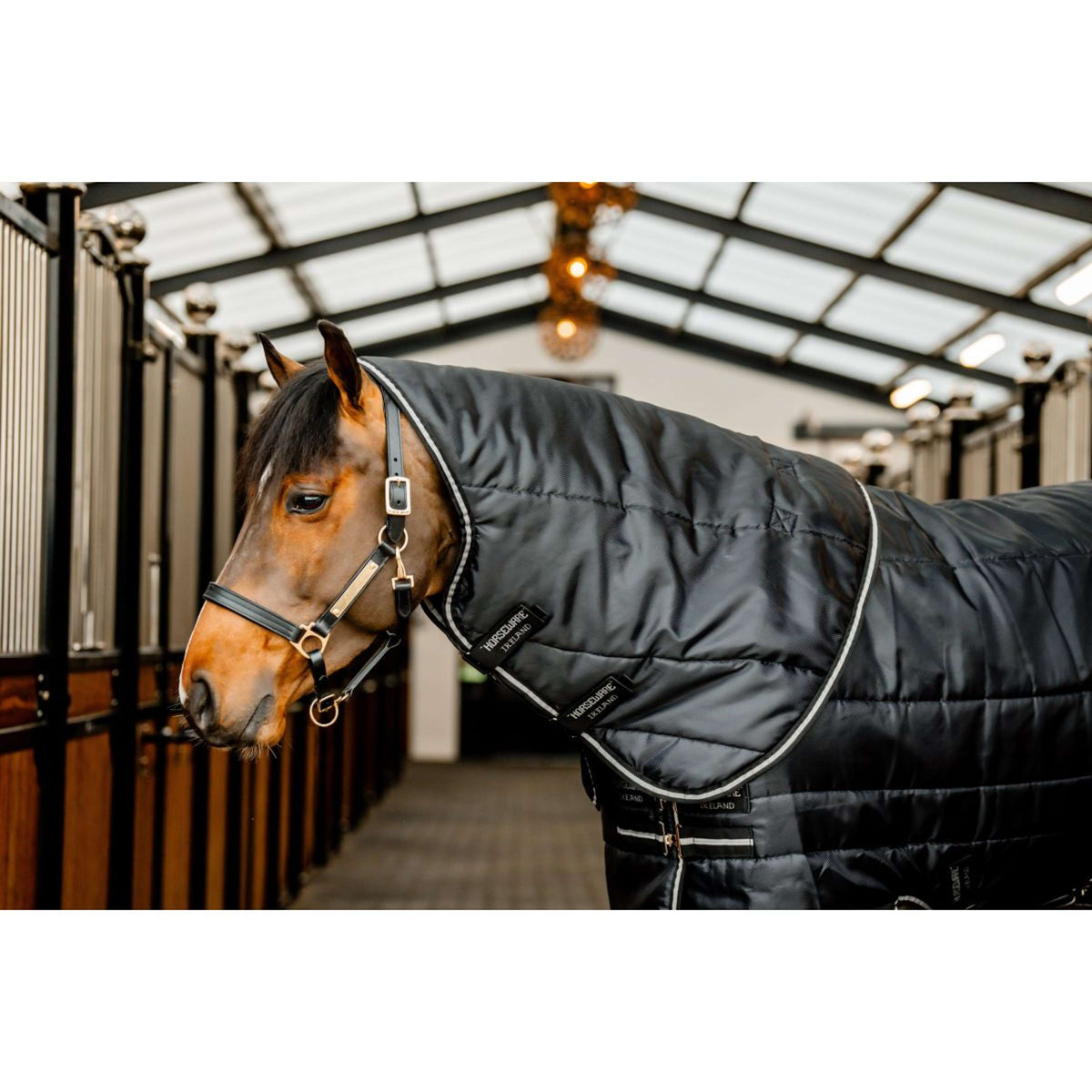 Horseware Easy-Layer Stable Halsstuk 100g Zwart/Zwart