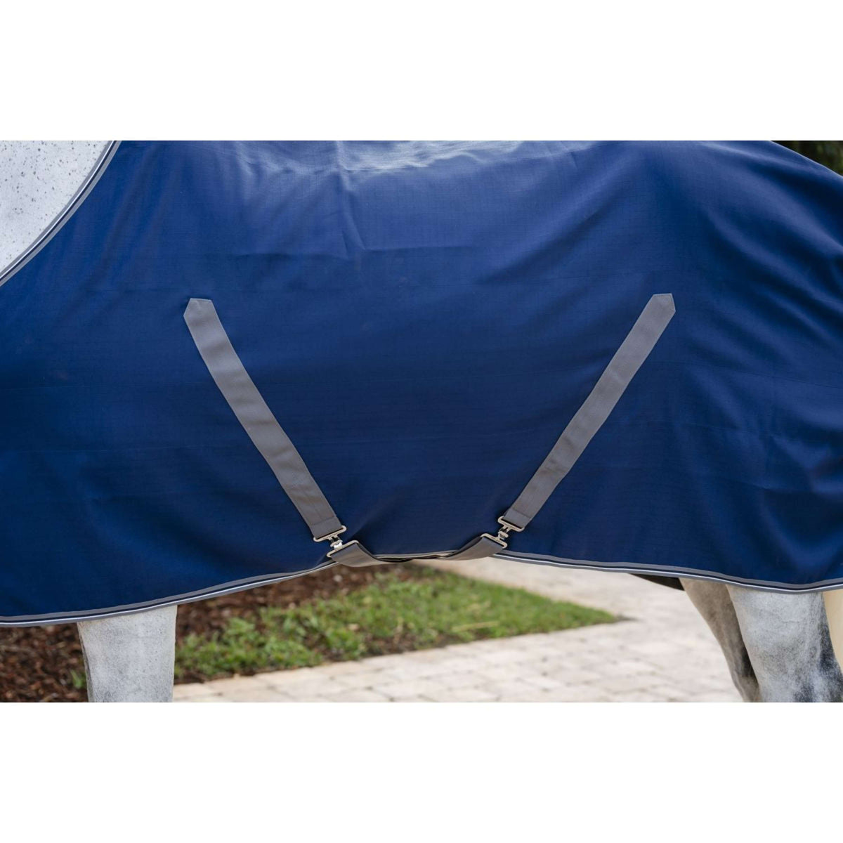 Rambo Stable Sheet Navy/Thunderstorm Grey/Silver