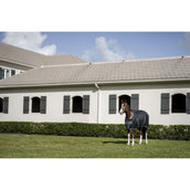 Rambo Stable Sheet Black/Thunderstorm Grey/Silver