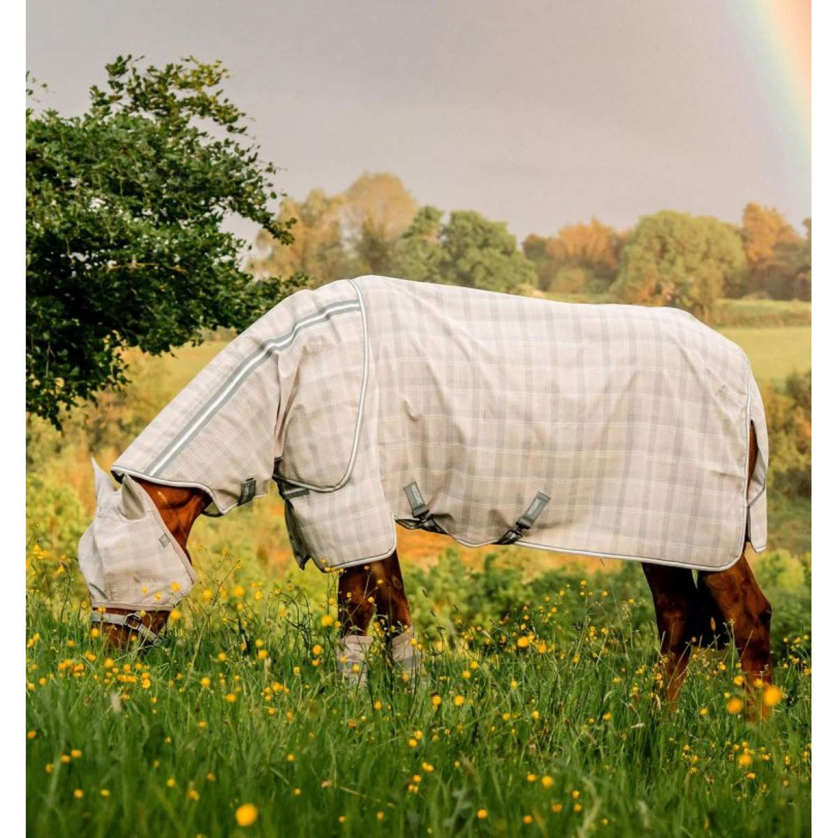 Horseware Vliegenmasker Newmarket Witney Charcoal