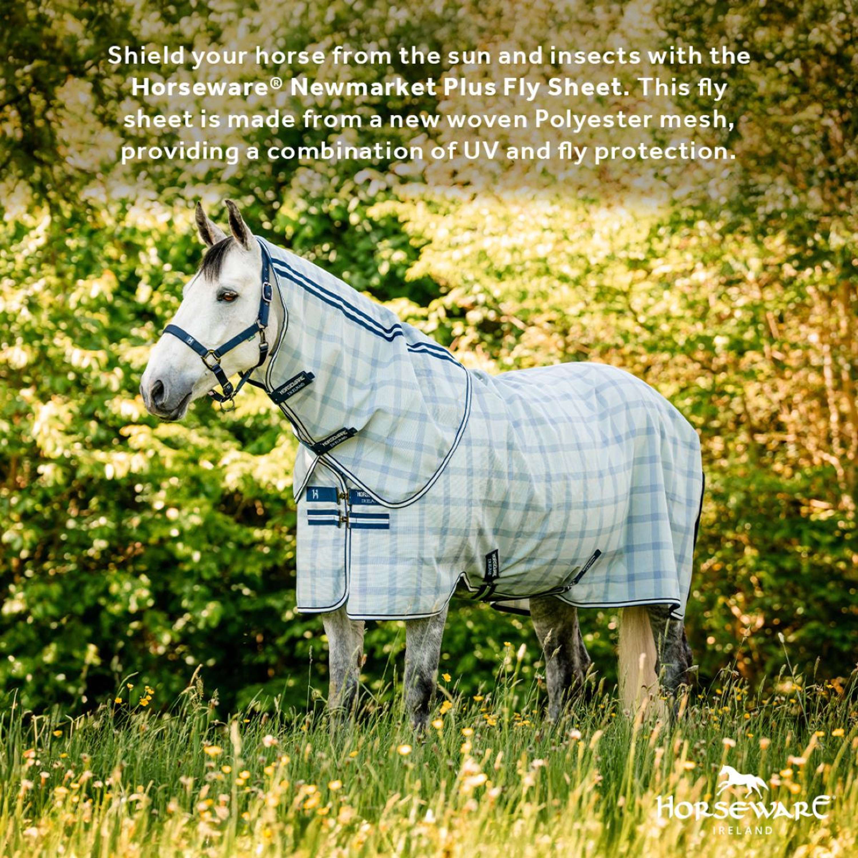 Horseware Vliegendeken Newmarket Pony Plus Witney Navy