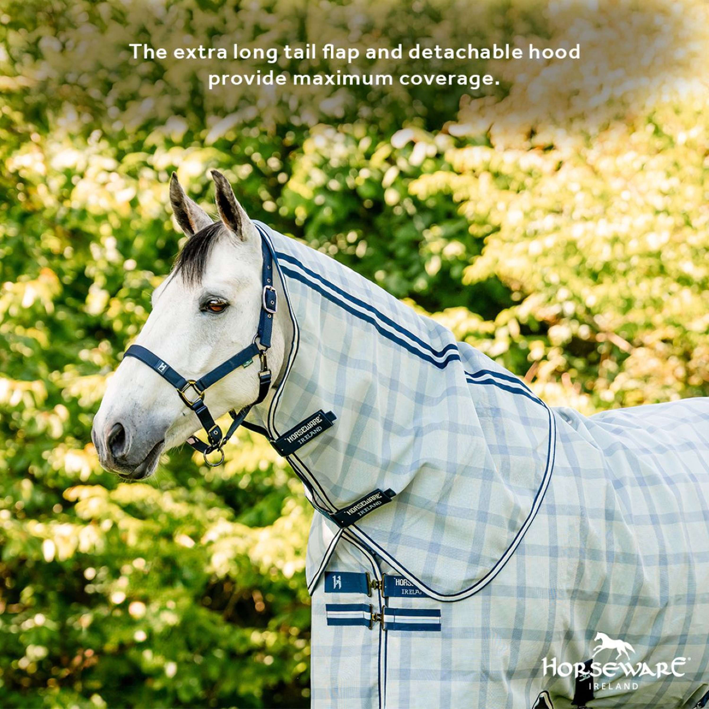 Horseware Vliegendeken Newmarket Pony Plus Witney Navy