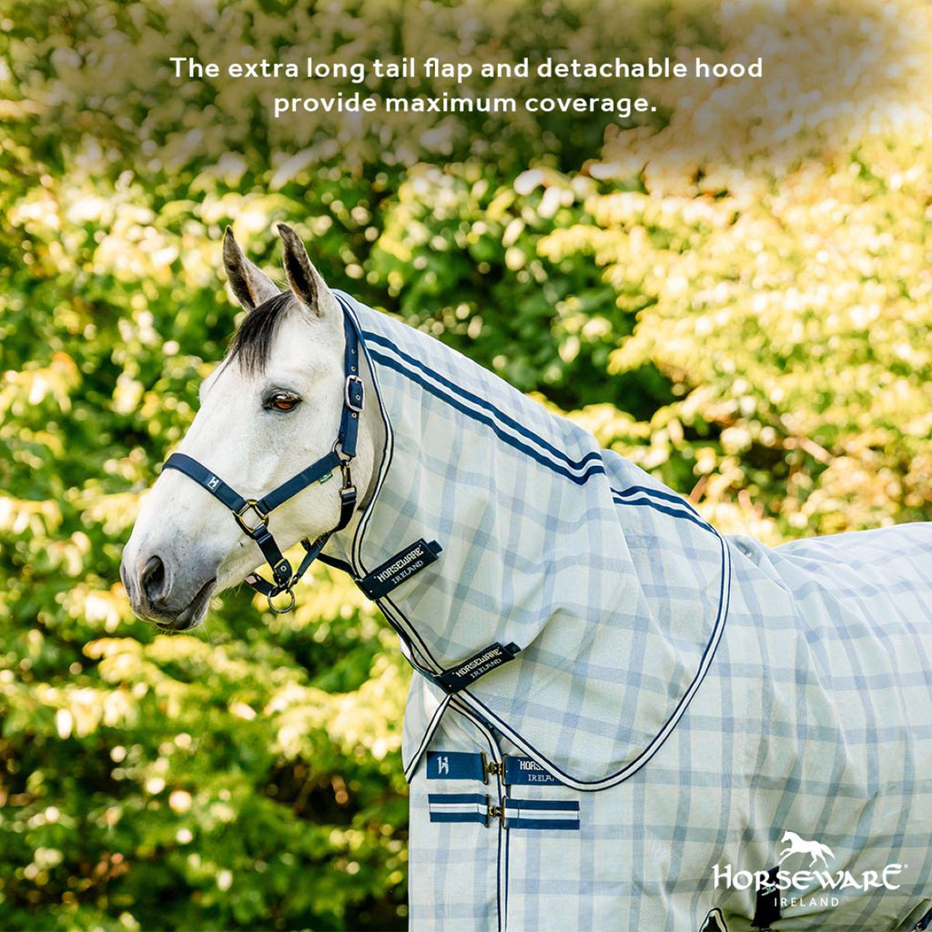 Horseware Vliegendeken Newmarket Pony Plus Witney Navy