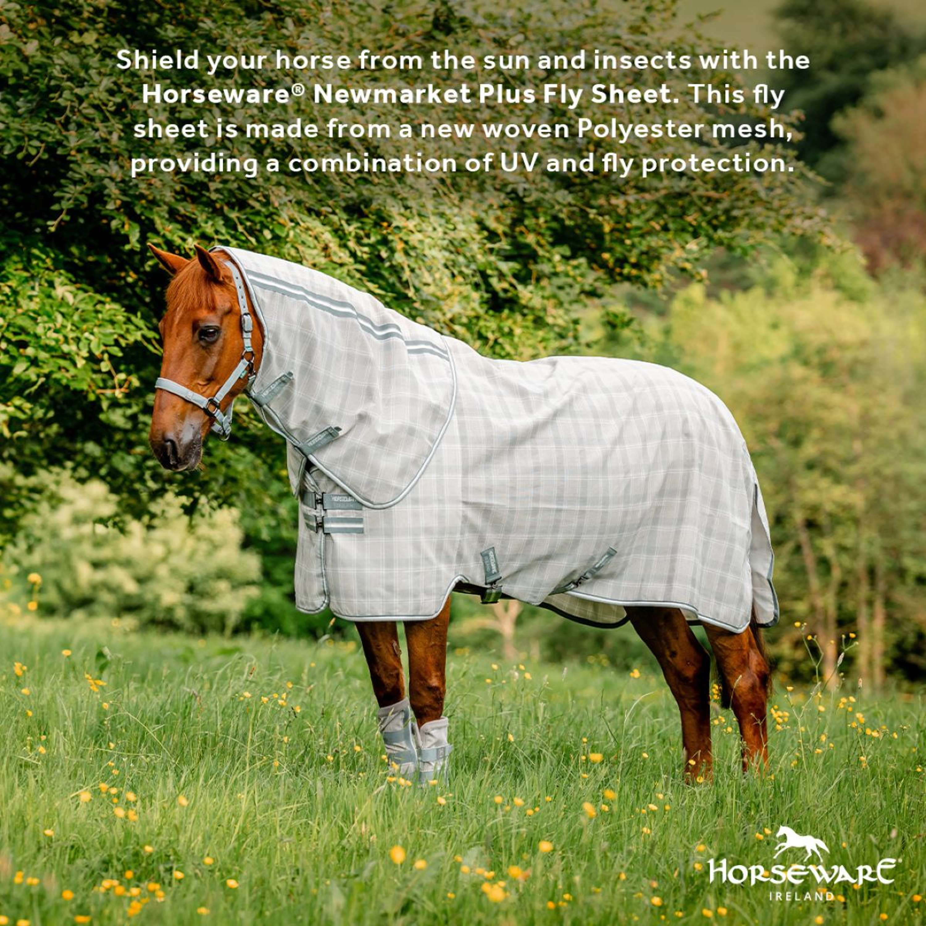 Horseware Vliegendeken Newmarket Plus Witney Charcoal