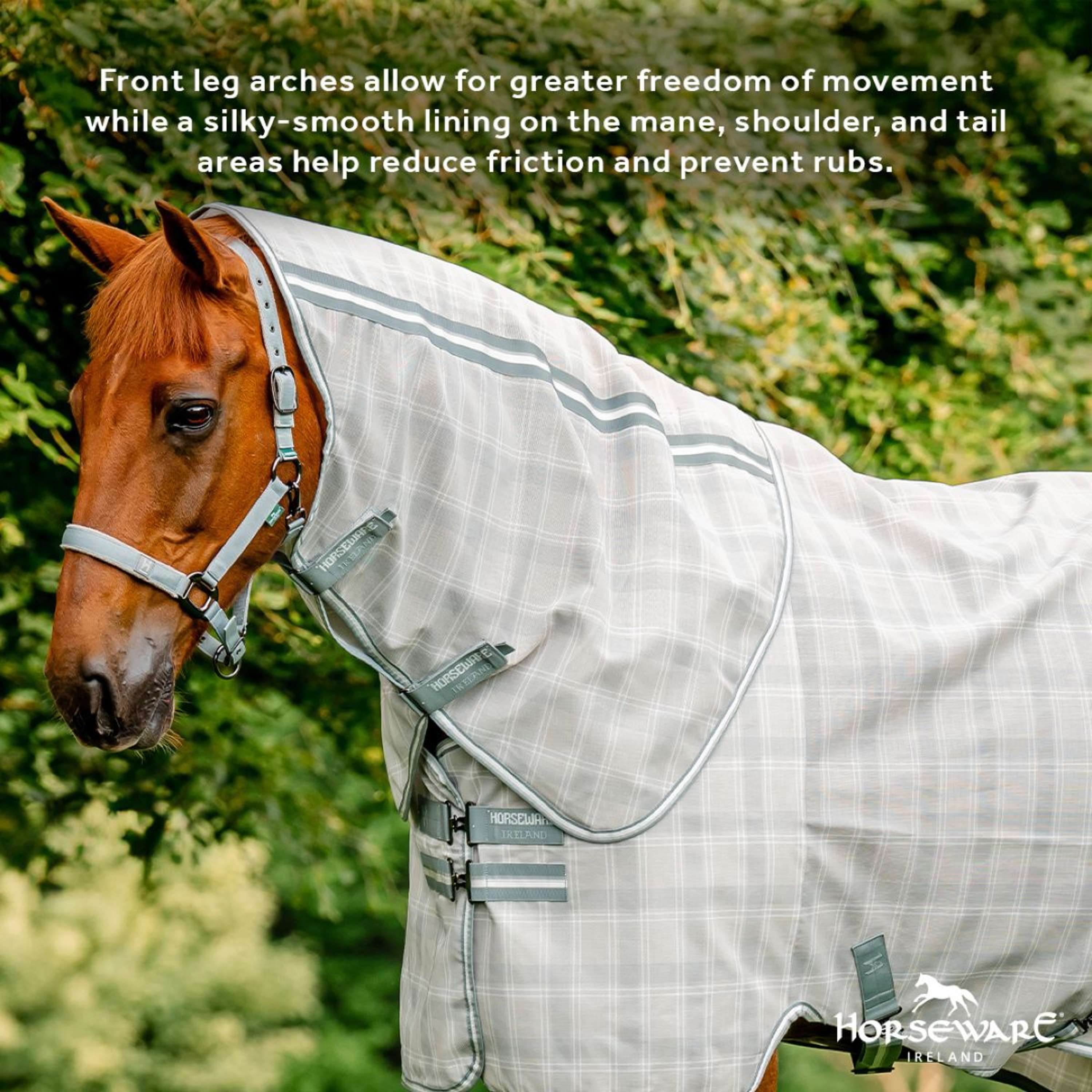 Horseware Vliegendeken Newmarket Plus Witney Charcoal