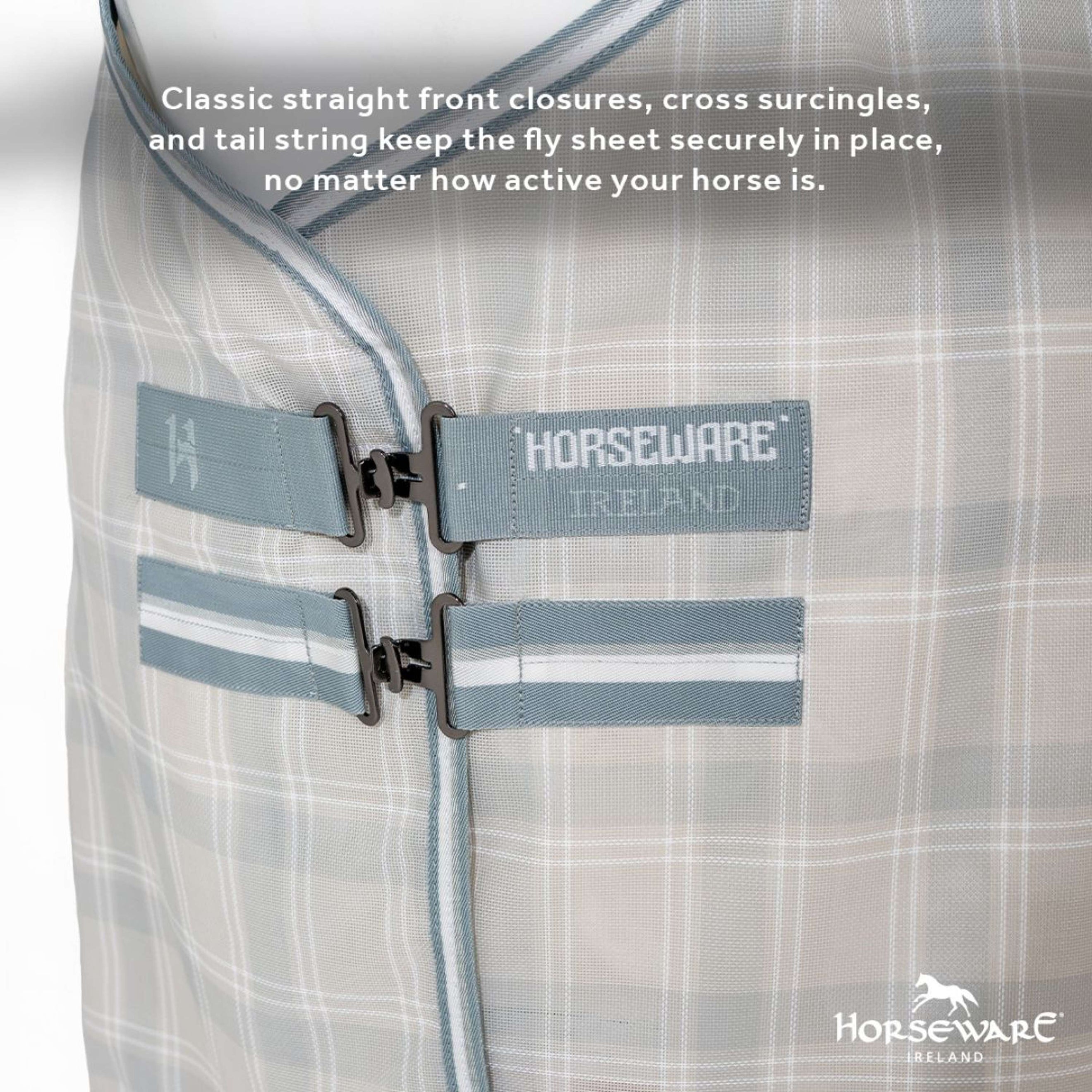 Horseware Vliegendeken Newmarket Witney Charcoal Horseware Vliegendeken Newmarket Witney Charcoal
