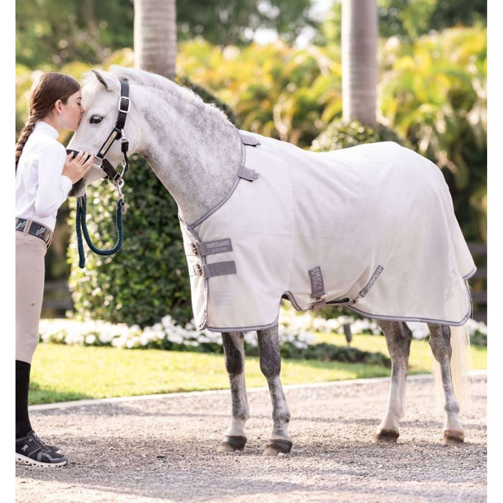 Amigo Bug Rug Pony Silver/Titanium Grey/Silver