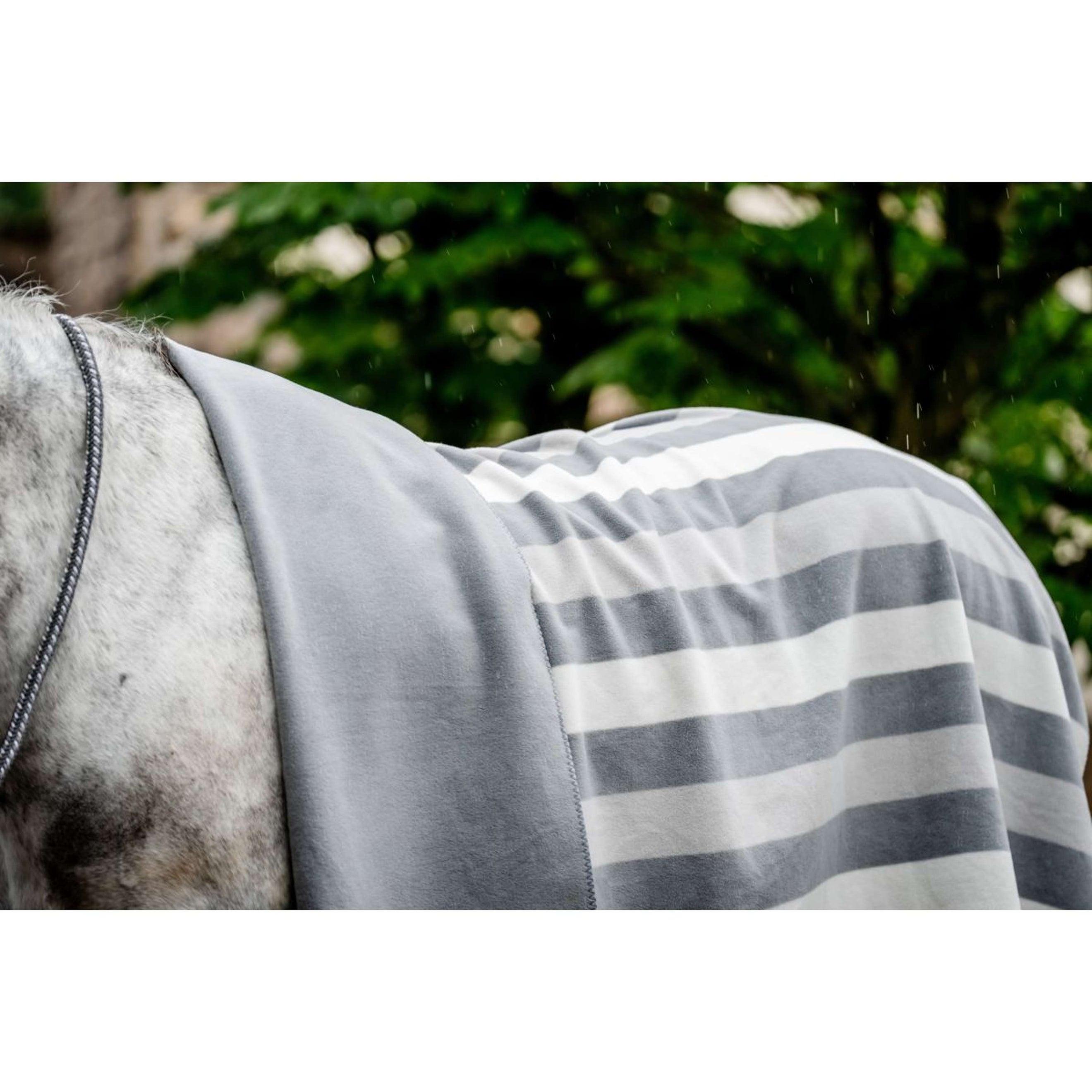Horseware Fleecedeken Newmarket Witney Charcoal Horseware Fleecedeken Newmarket Witney Charcoal