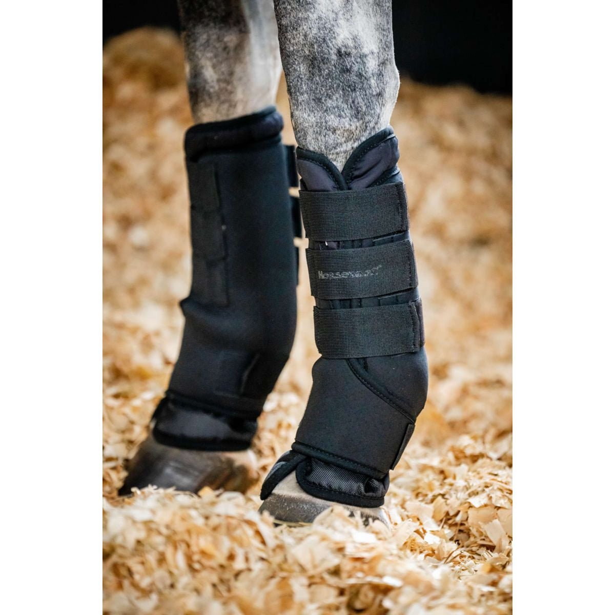 Horseware Stalbeschermers Pro Bamboo Zwart