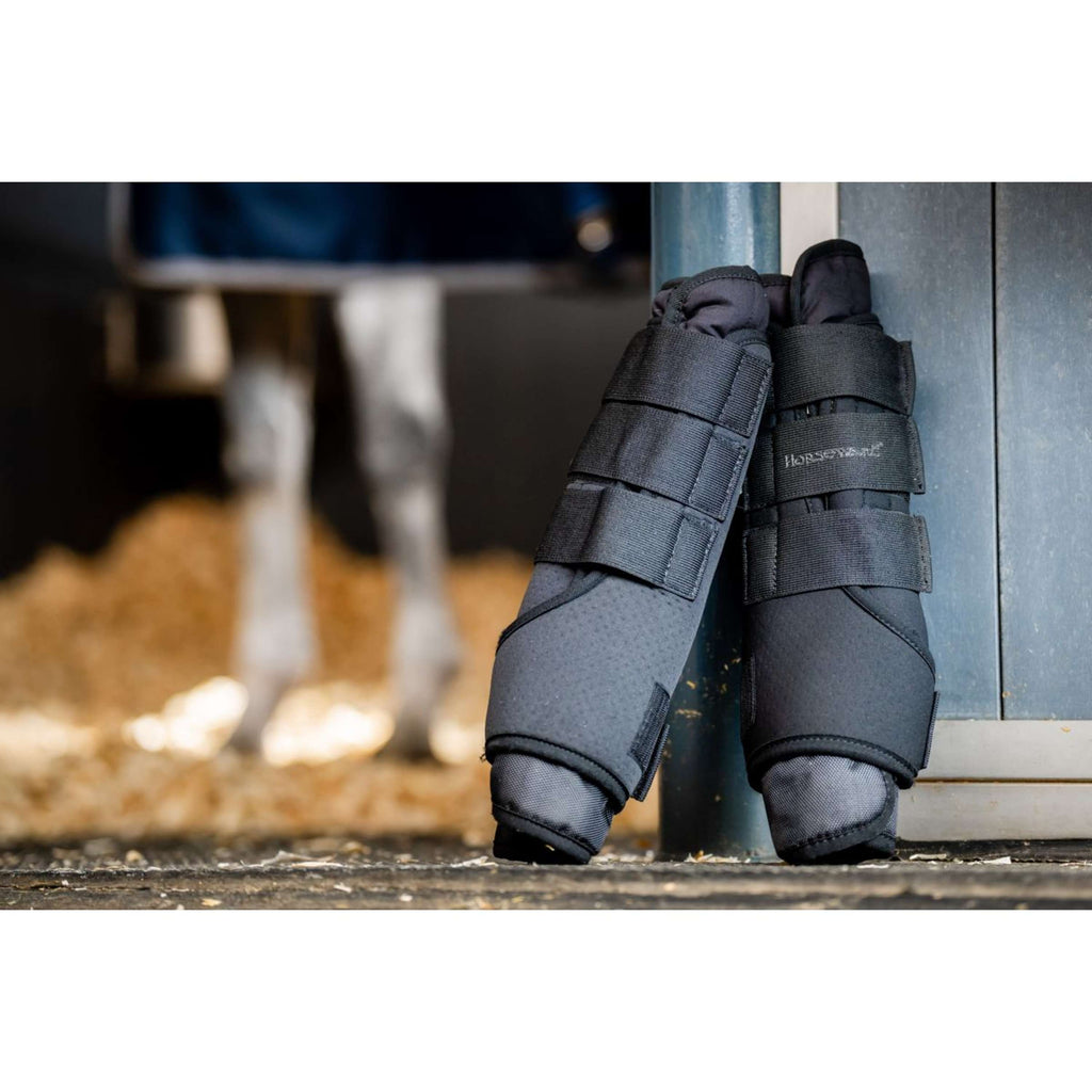 Horseware Stalbeschermers Pro Bamboo Zwart